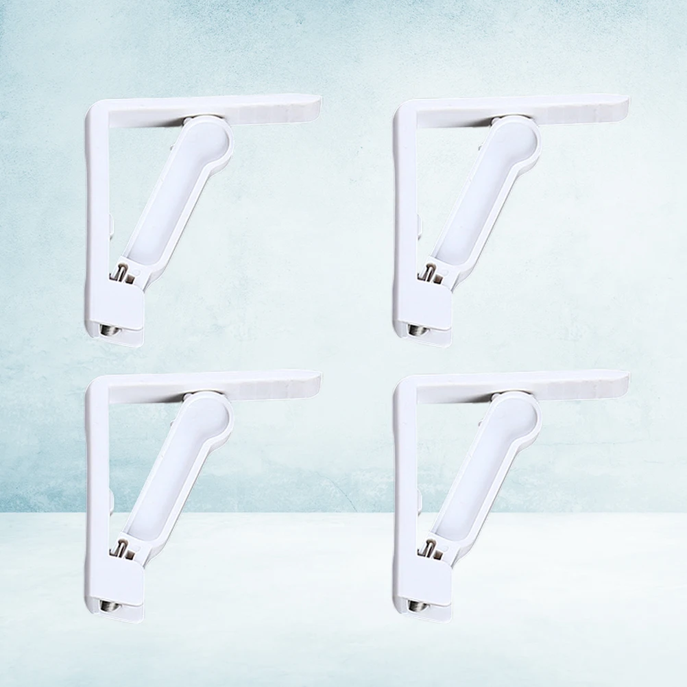 

4 pcs Tablecloth Clips Adjustable Table Cloth Holders Windproof Secure Fasteners For Picnic Camping Wedding Party Home