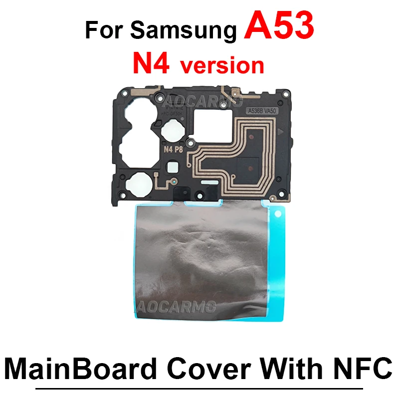 For Samsung Galaxy A53 A54 Motherboard Main Board Cover With NFC Module Replacement Parts