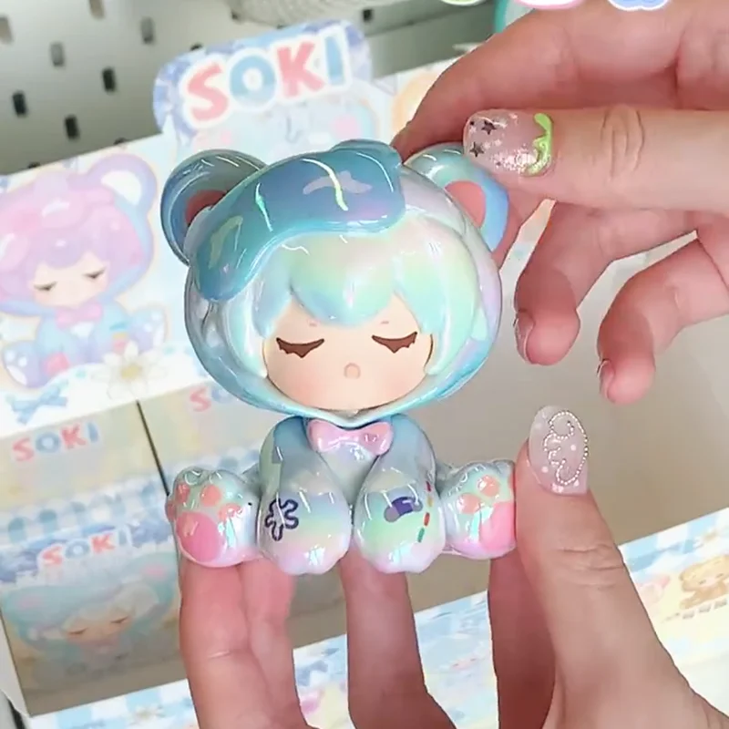 

Suqi Bear Series Blind Box Bedtime Story Room Desktop Decor Kids Family Friends Birthday Gift Trendy Collectible Toy