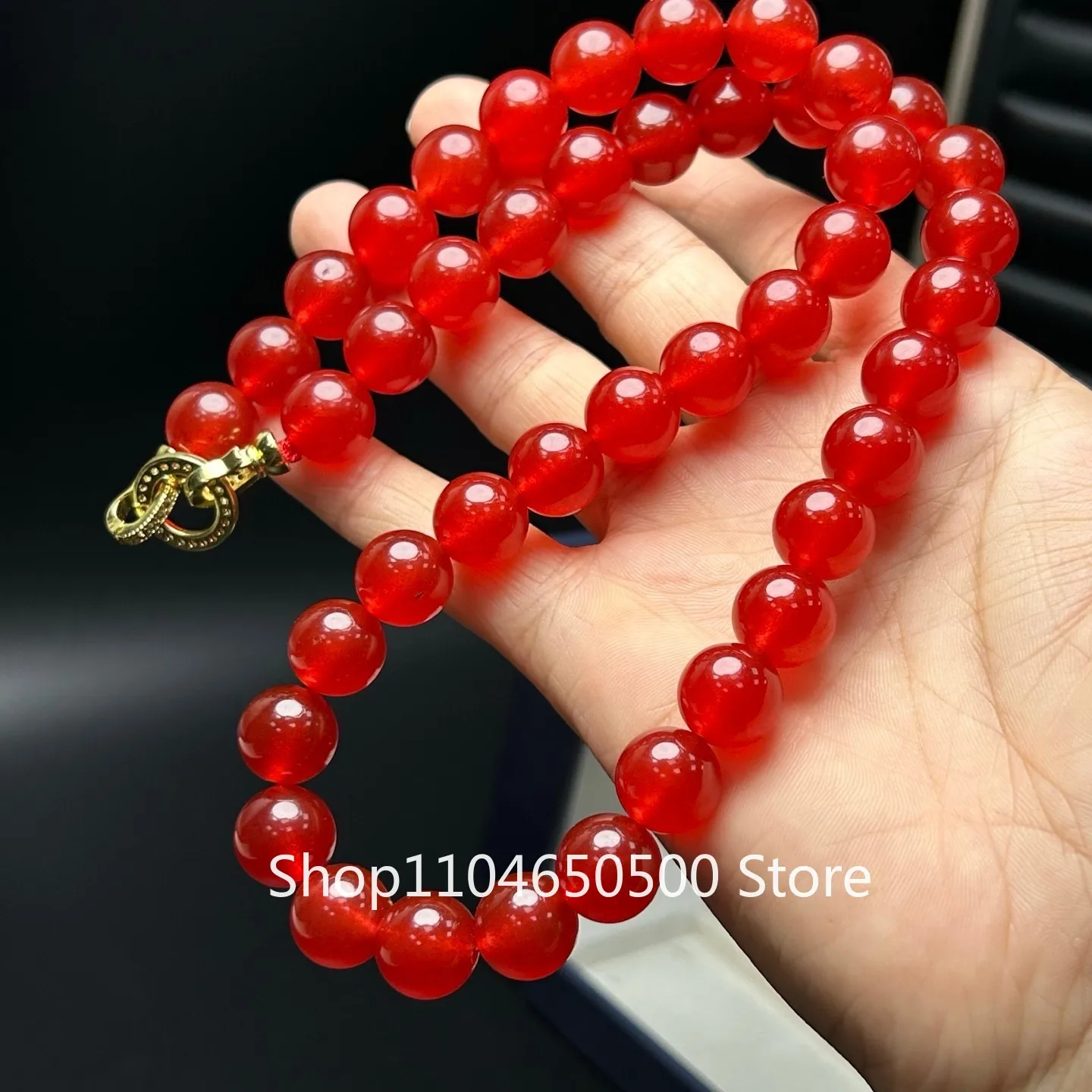 

Certified Natural Ice Burmese Jade jadeite Beads Necklaces & Pendants 12MM