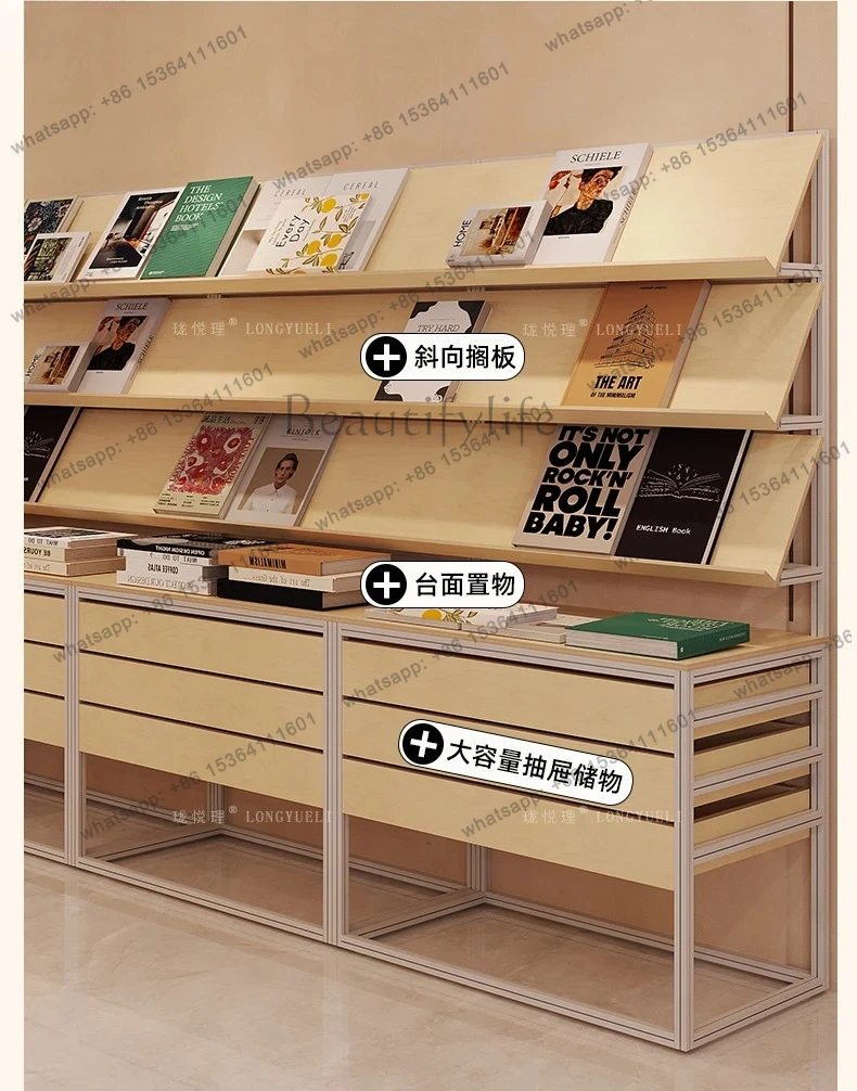 Bookshelf Floor Shelf Multi-layer Storage Rack Home Living Room Display Rack