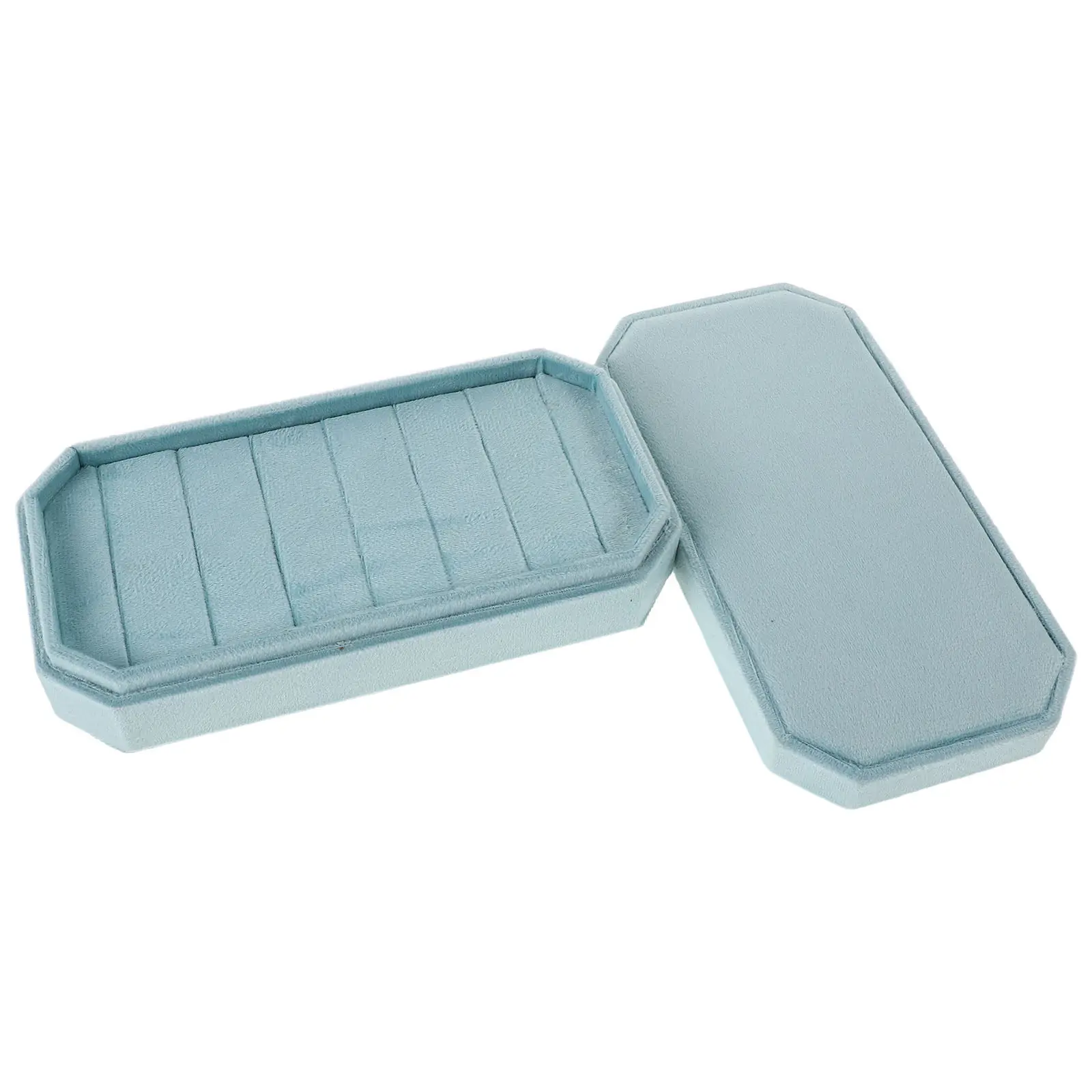 

Шкатулка для хранения украшений для женщин, восьмиугольный дорожный футляр для ювелирных изделий, портативный мини-органайзер для ожерелий, браслетов, сережек, на день рождения