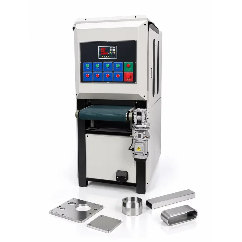 2026 Selling Flat Surface Belt Sanding Polishing Machine Metal Sheet Deburring Wire Drawing Hairline Oxide