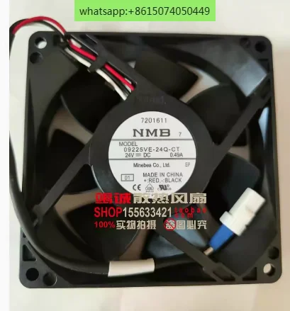 Authentic waterproof original NMB 09225VE-24Q-CT 9025 24V 0.49A high air volume 3-wire heat dissipation