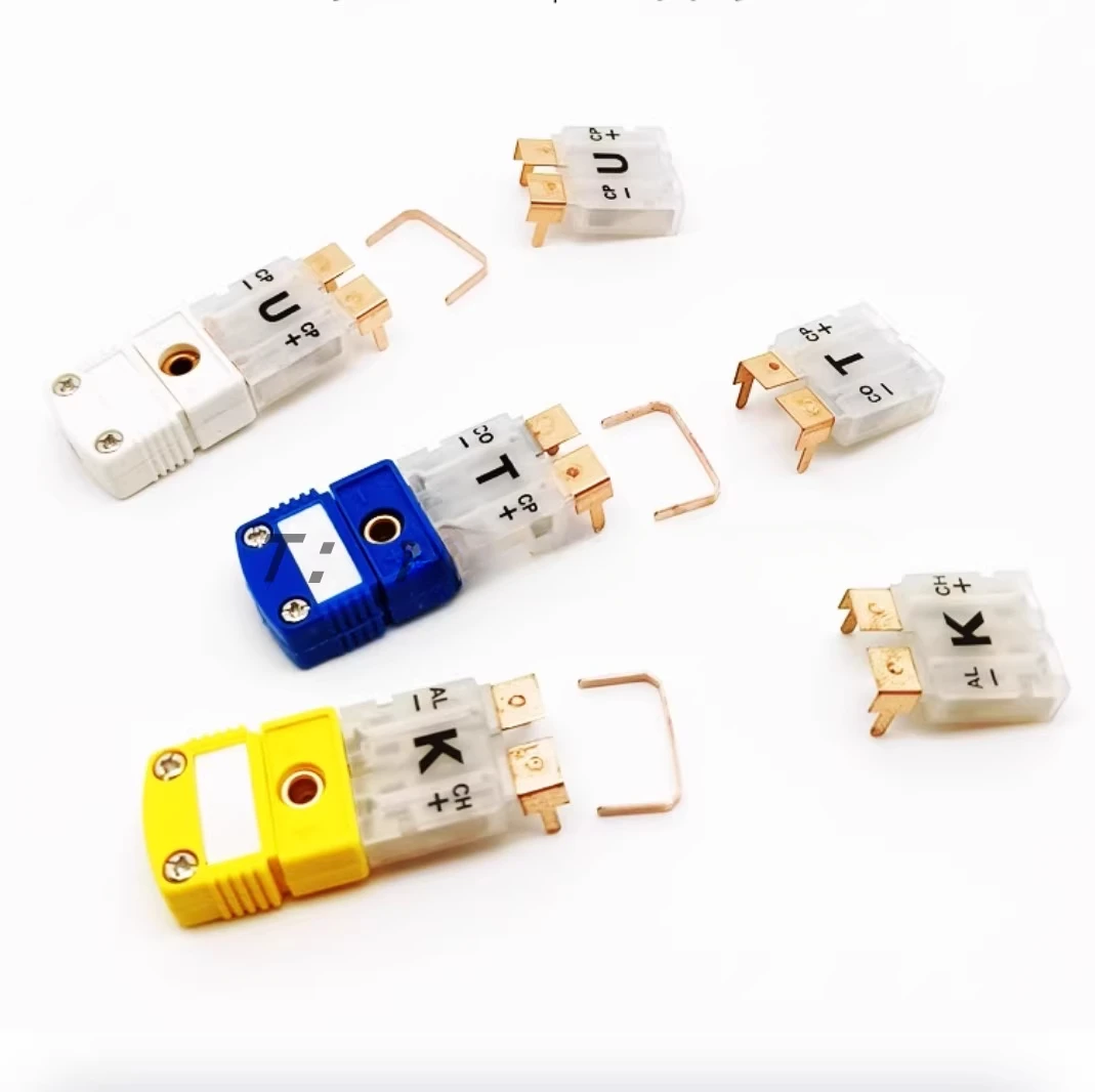 

10Pcs PCB special thermocouple socket connector K type T instrument connector female connector PCC-SMP-KU