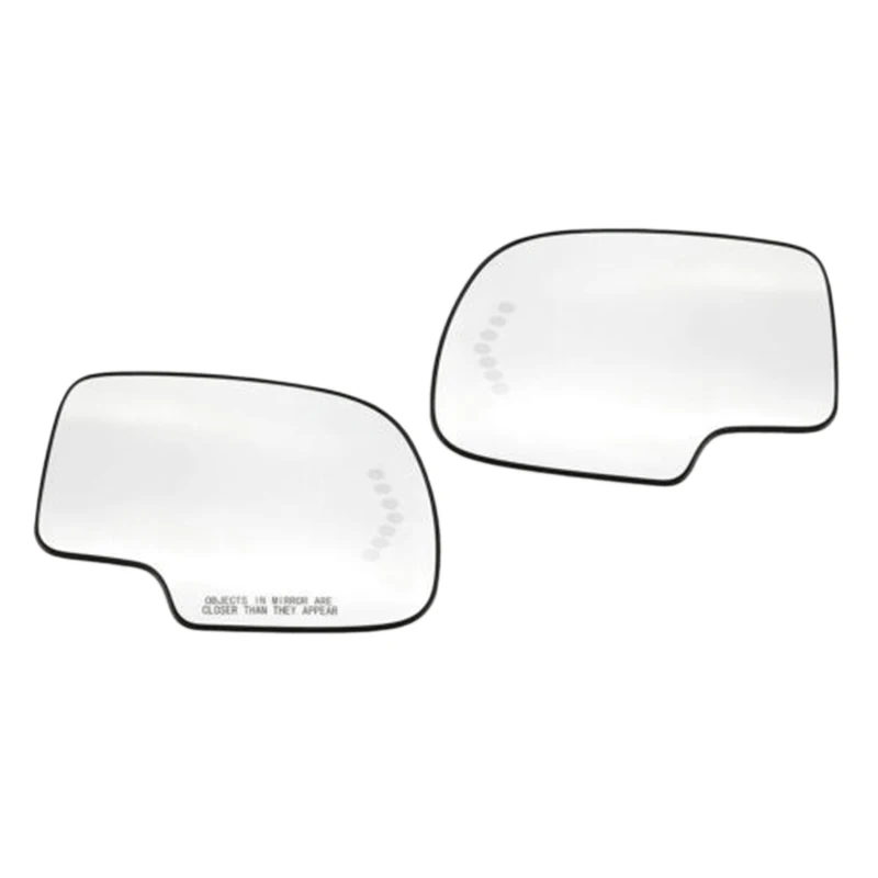 

1 Pair Left+Right Turn Signal Heated Mirror Glass for GMC Chevy Cadillac