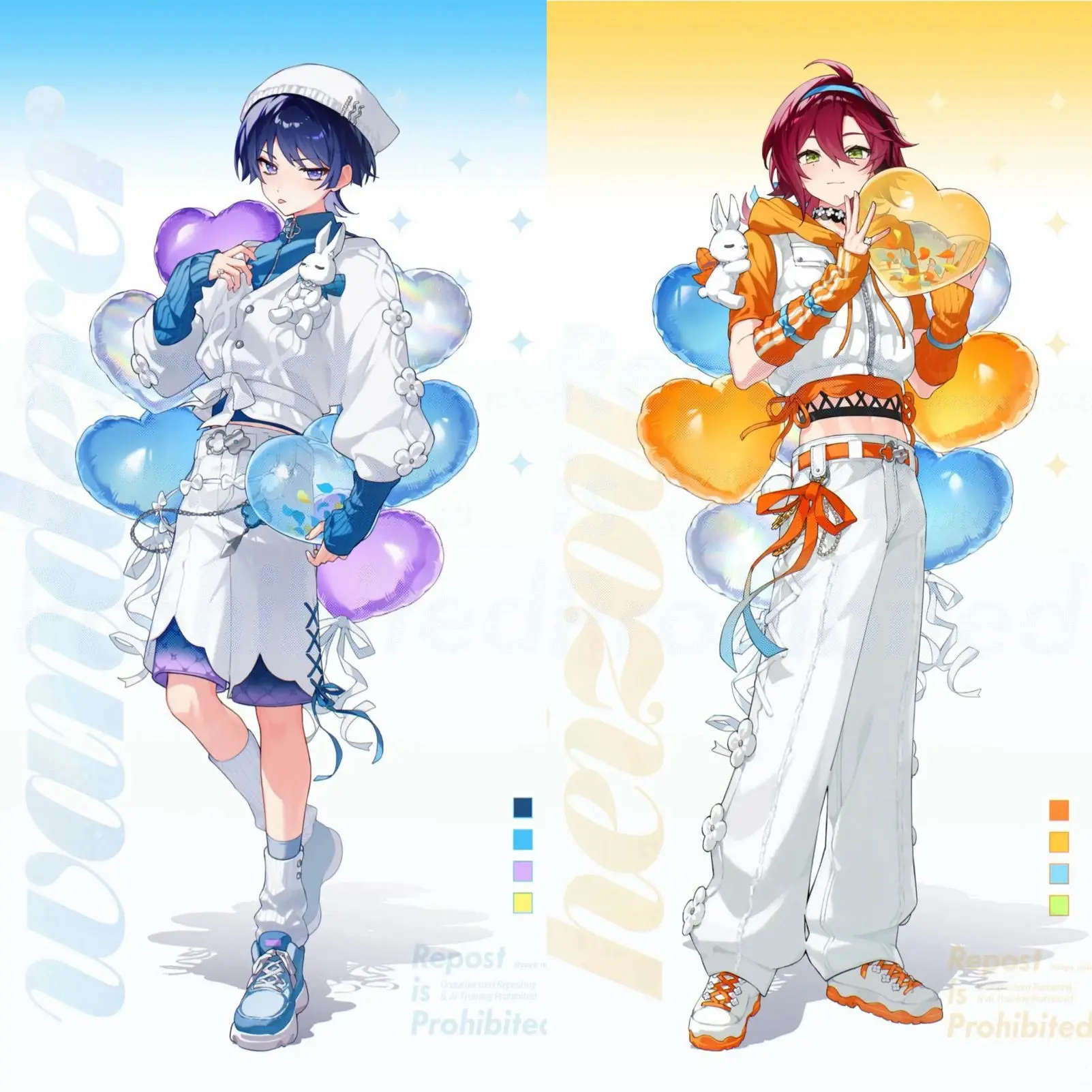 

Косплей вокруг Genshin Impact и Rengu имеет высокую цену лица и Luye Yard имеет акриловый бренд Pingcang