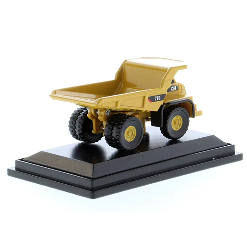 DM Diecast 1:160 Scale CAT 770 Mine Dump Alloy Engineering Truck Model Collection Souvenir Display Ornaments 85982DB