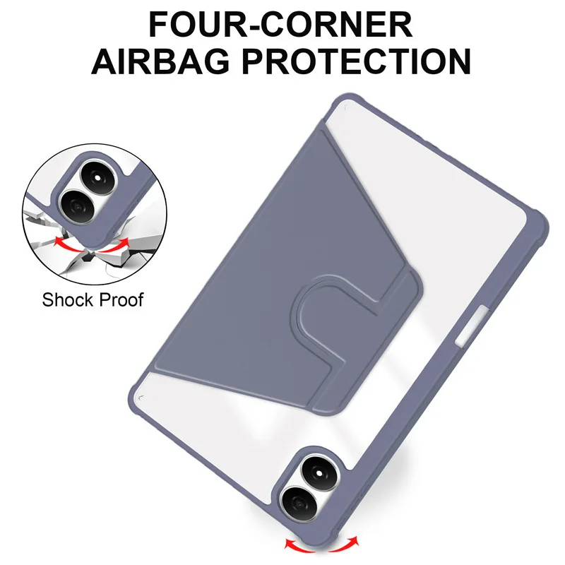 Tablet Case For  Redmi SE 11in 2025 Case 360 ° Rotating Shell Cover with Pen Holder Auto Wake up For  Redmi SE Cover