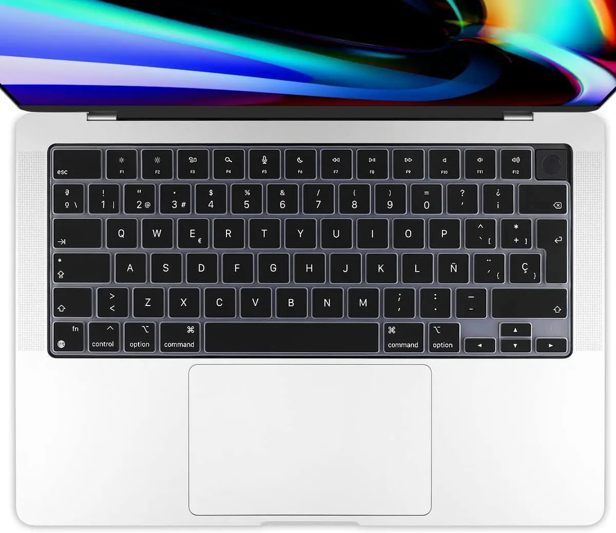 Spanish Keyboard Cover EU Version for MacBook Pro 14 inch 2021 (A2442 M1 Pro/Max) & MacBook Pro 16 inch 2021 (A2485 M1 Pro/Max)
