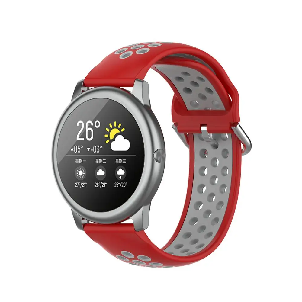 Bracelet For Haylou Solar LS05 Watch Band Silicone Wrist Strap For Xiaomi Watch Color Straps For Garmin Vivoactive 4 Wristband