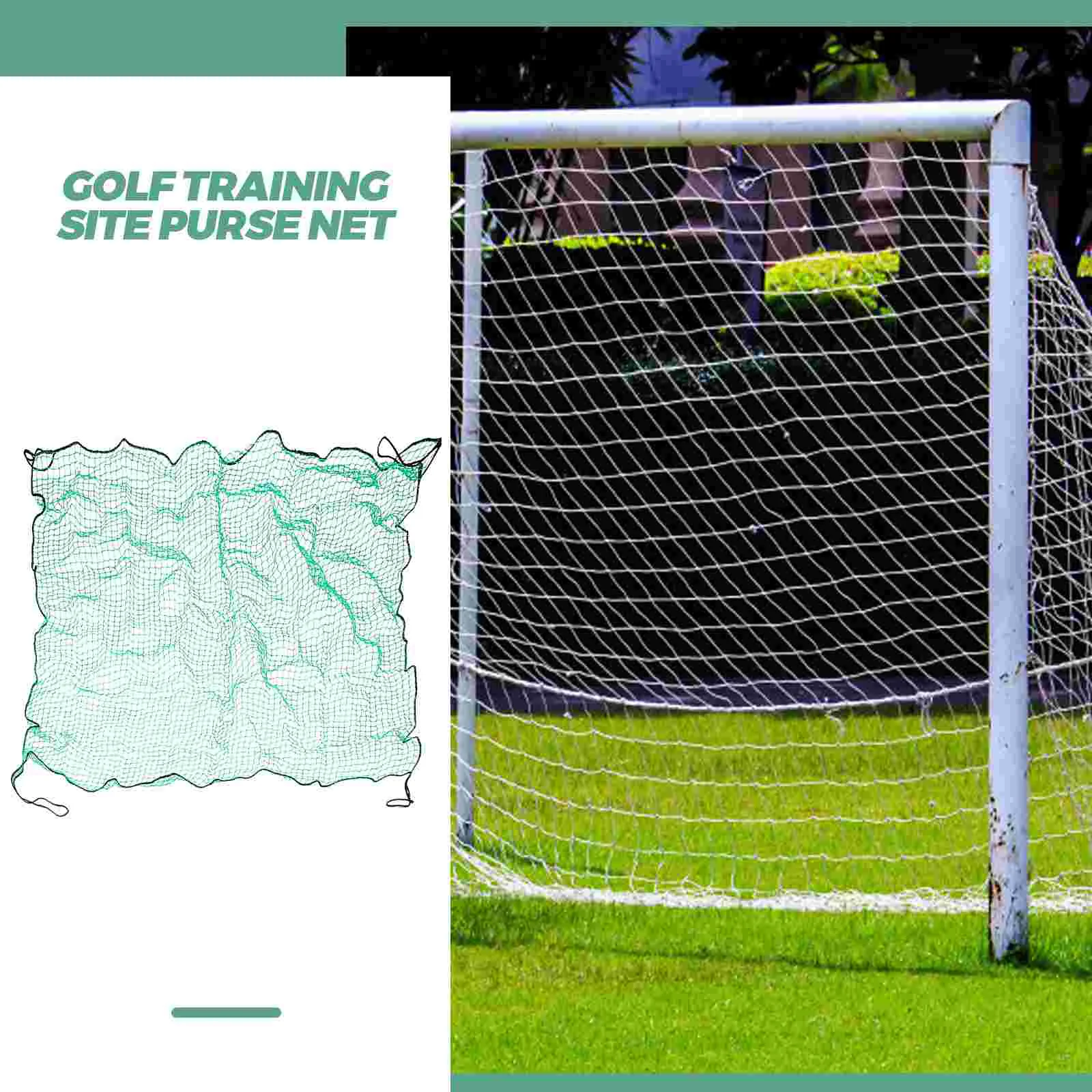 Heavy Duty Golf Net Cage for Outdoor Practice Net for Backyard Golf Training Baseball and Soccer Portable Sports Barrier Net