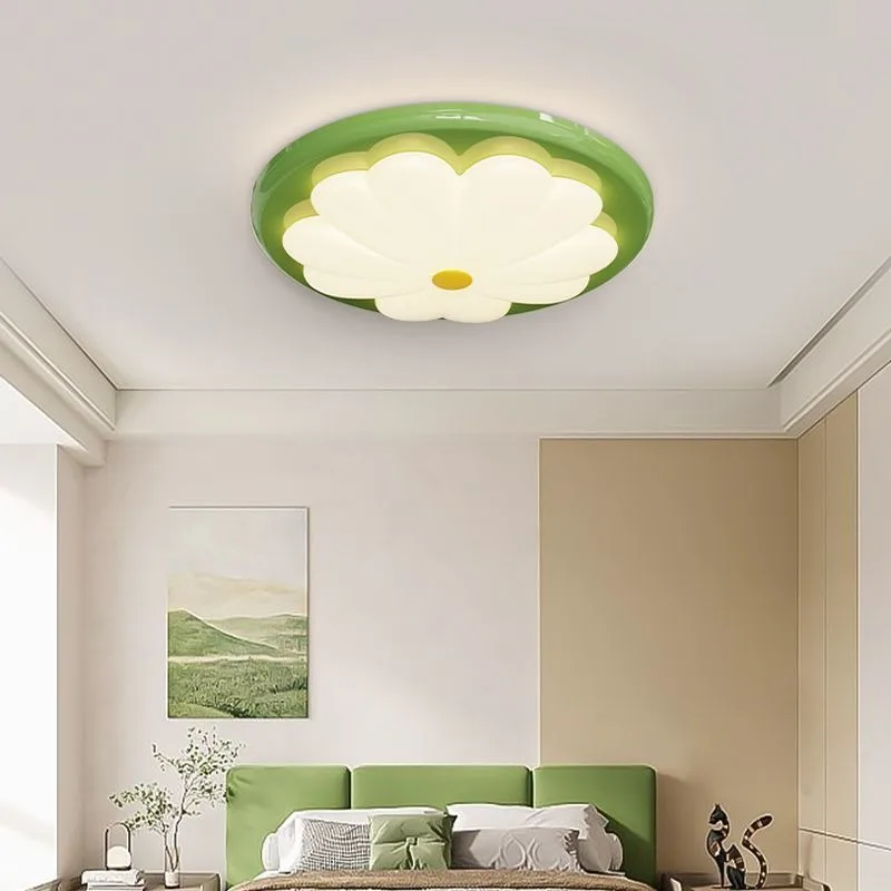 Daisy Ceiling Light Full Spectrum Eye Protection Bedroom Simple and Fresh Flower Light