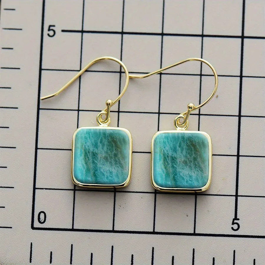 Fashion Bohemian Earring Imitation Turquoise Earring Earrings for Women Vintage Earrings Jewelry Perfect Gift To Lover Friend