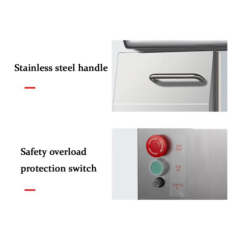 ماكينة تقطيع اللحوم والخضروات والطعام متعددة الوظائف أوتوماتيكية بالكامل