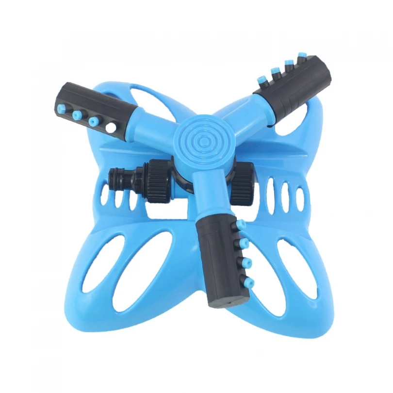 

12 Nozzles 360 Degree Rotating Automatic Garden Lawn Sprinkler Multifunctional Butterfly Base Water Irrigation Sprayer