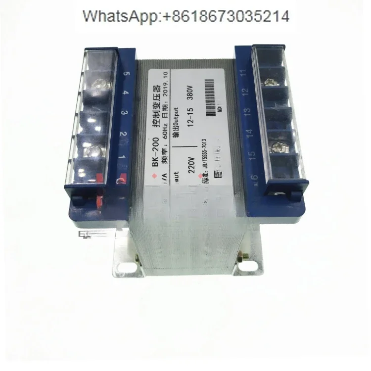 

Control transformer, single-phase 220V to 380V 200W two-phase 380V step-up maintenance and debugging inverter