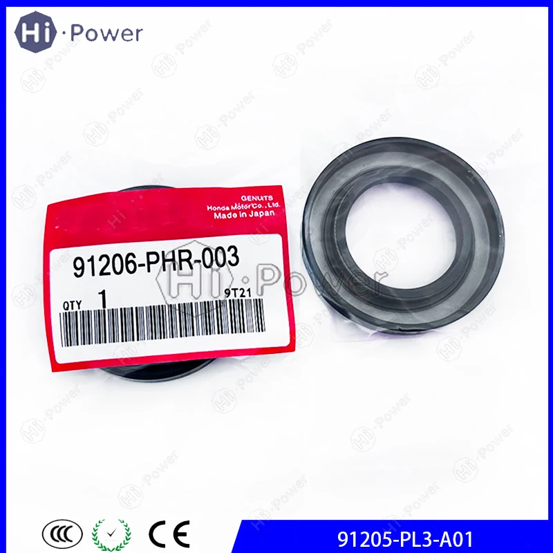 5/10pcs DCLA SWRA CVT Driveshaft Gearbox Differential Oil Seal 91206-phr-003 91206phr003 For Honda Civic Accord Retainer