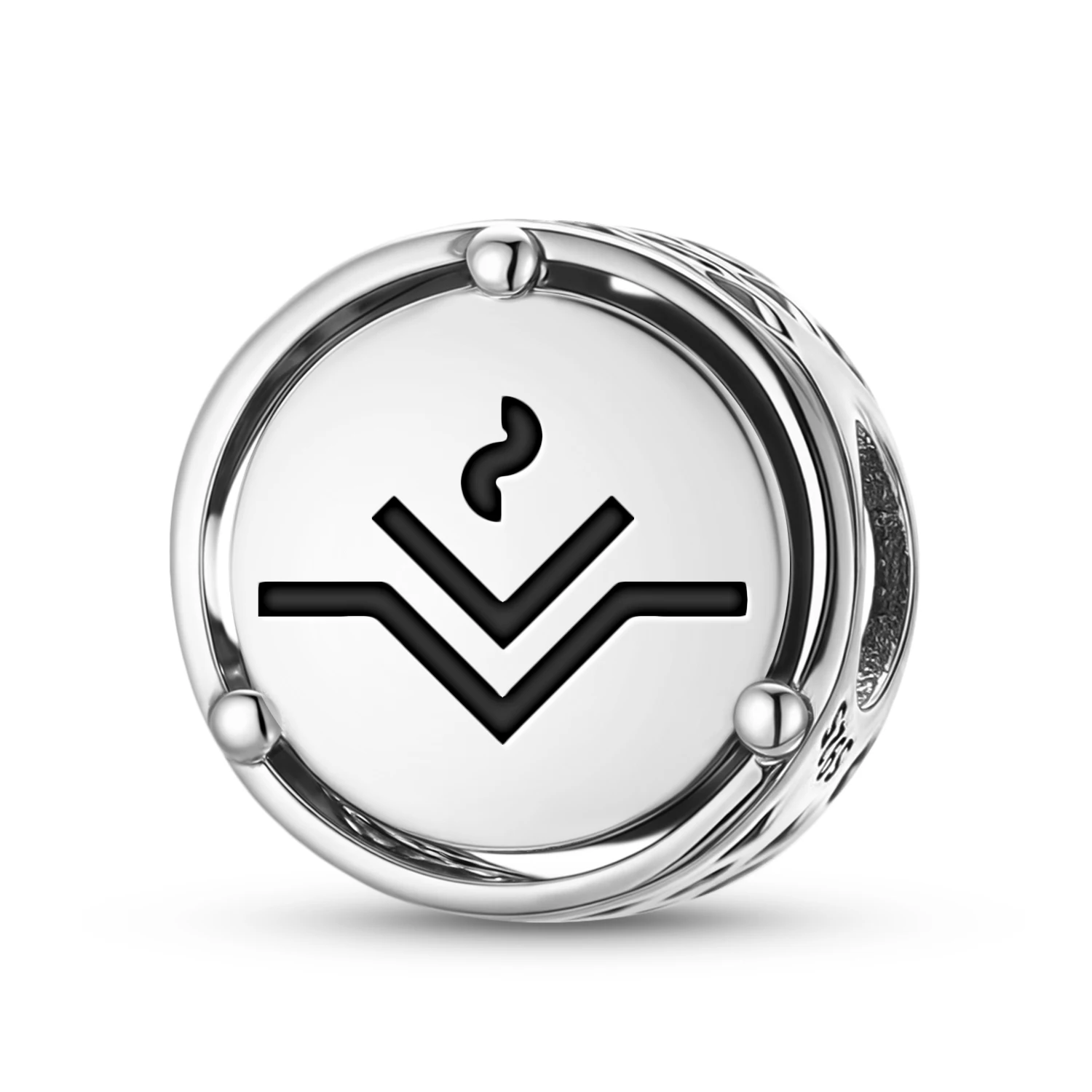 

Астрология Веста, стерлинговое серебро 925 пробы, символ, подвеска, подходит для оригинального браслета, ювелирные изделия своими руками, аксессуары, семейная бусина