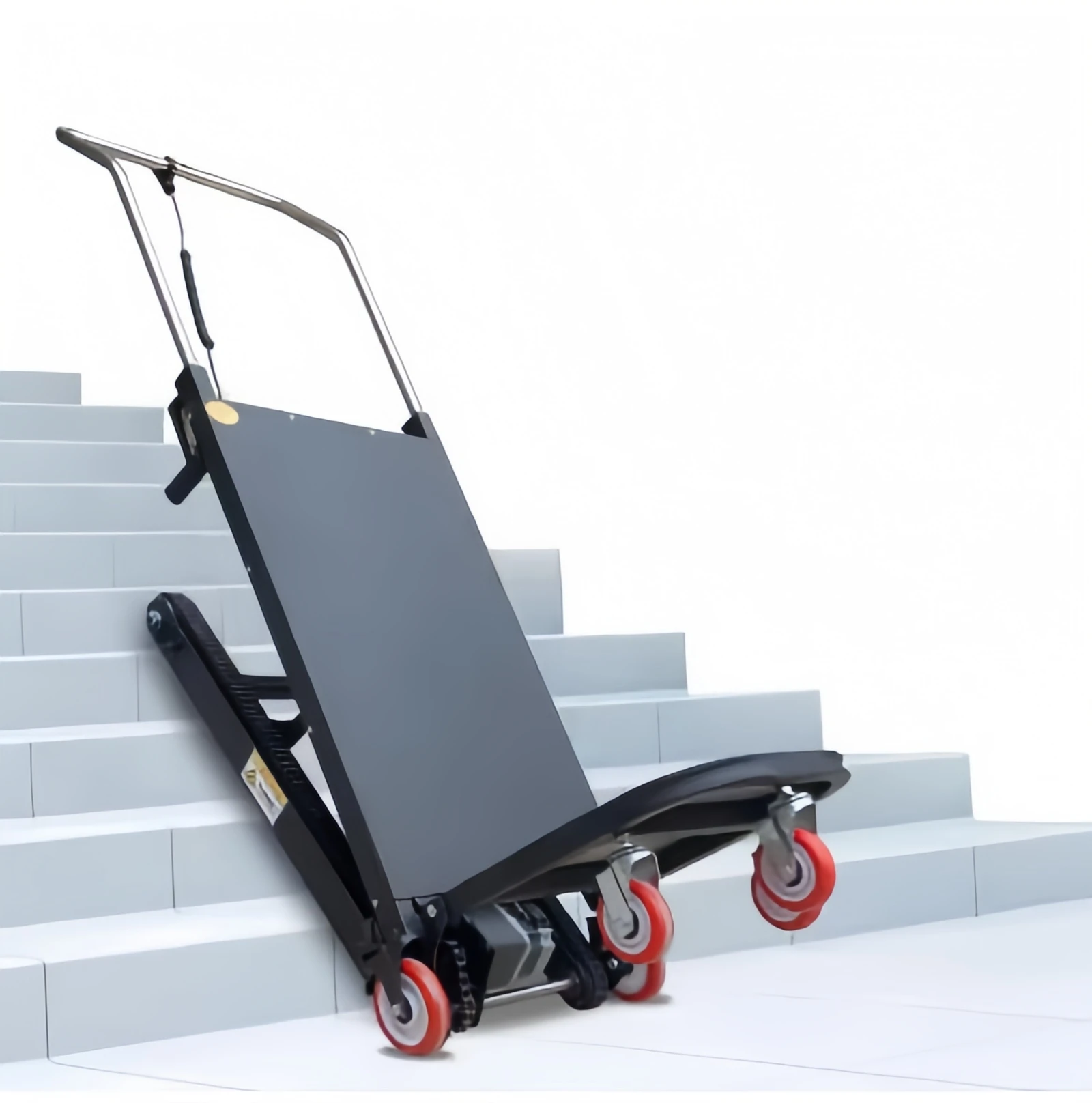 

Crawler Type 500kg Electric Step Stair Climber Machine Hand Trolley for Transportation Forklift