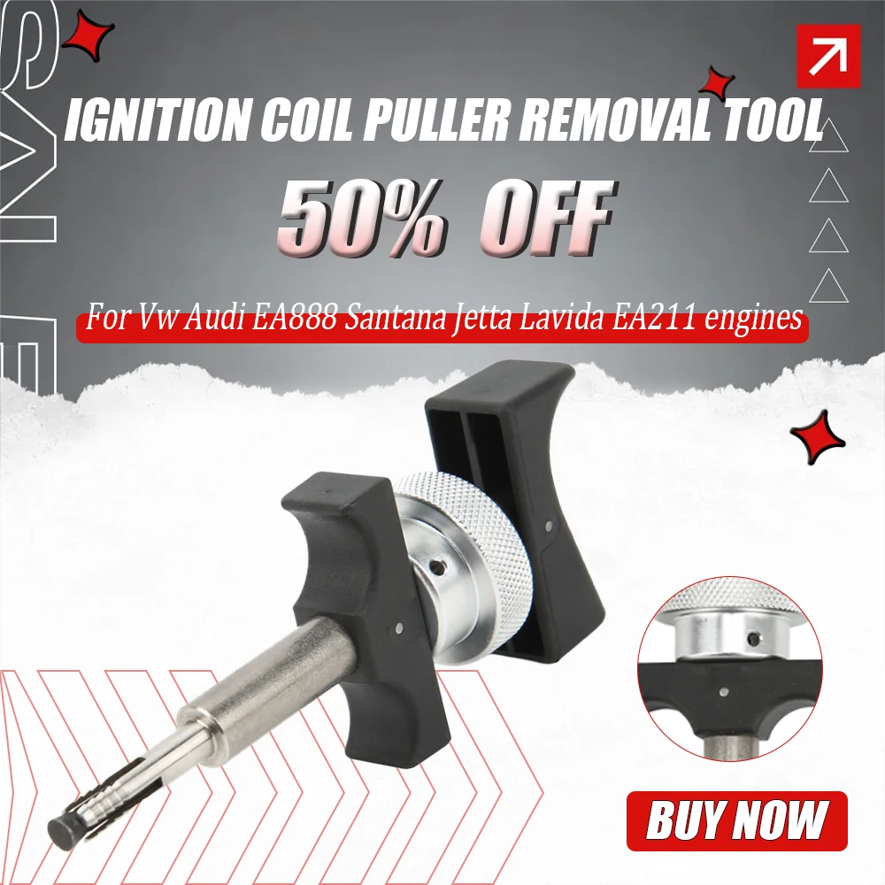 

Carbon Steel ABS Ignition Coil Puller Removal Tool Nonslip Comfortable Grip Replacement for Seat Ignition Coil Puller Tool