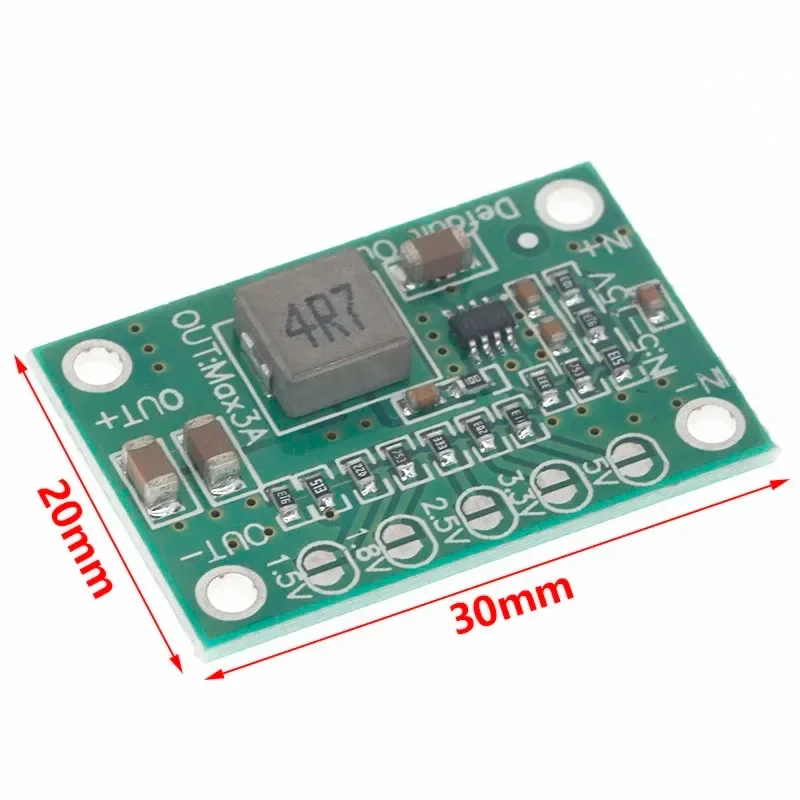 10PCS Adjustable power  MP1495 DC Voltage Regulator Step Down Power Converter Board 5-16V To 1.25V 1.5V 1.8V 2.5V 3.3V 5V 3A - view 2