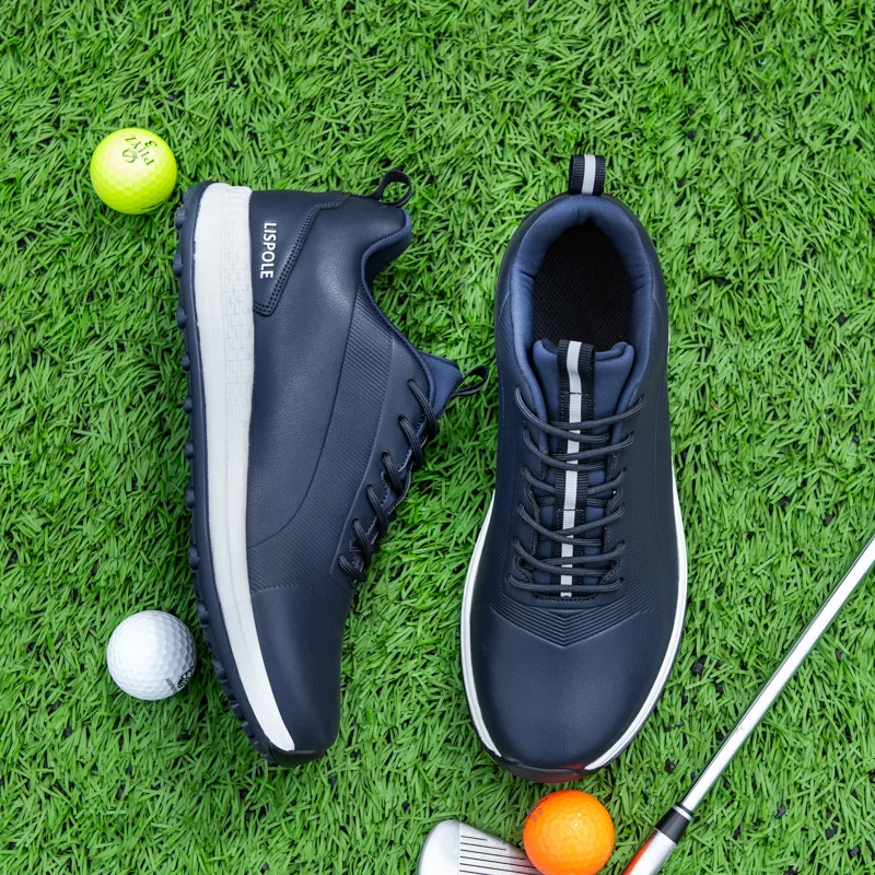 2026 Good Quality Golf Shoes Youth Outdoor Lawn Athletic Man Shoes Big Size Men Walking Shoe Professional Unisex Golf Training S