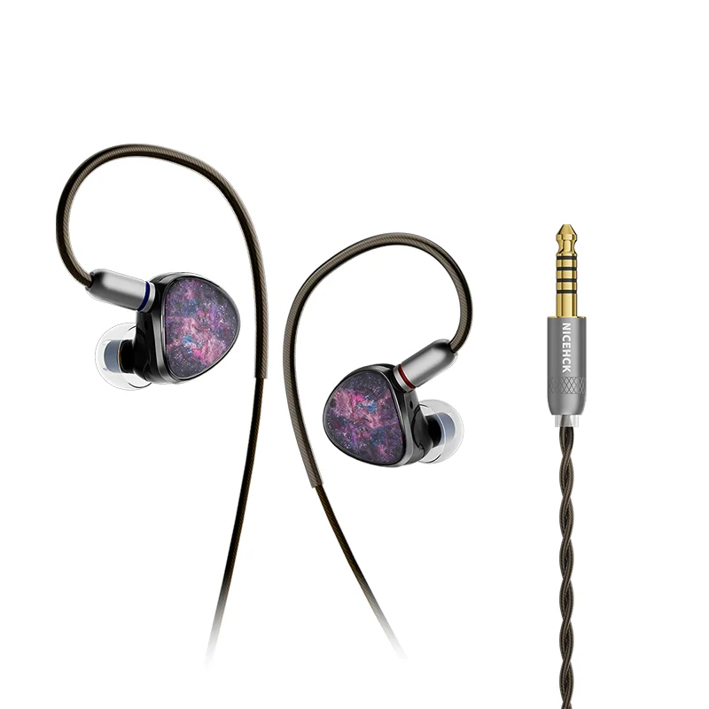 NICEHCK NX8 HiFi イヤホン 1DD + 6BA + 1PZT ハイブリッド有線