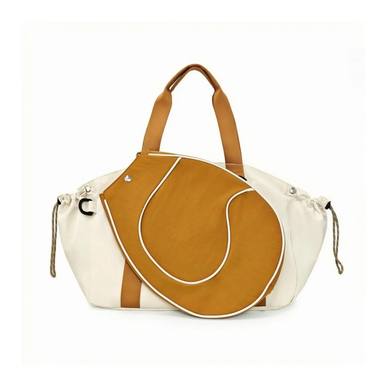 Multifunction Athletic Gear Bag Versatile Tennis Racket Bag Spacious Oxford Cloth Sports Carryall for Tournaments, Commuting,
