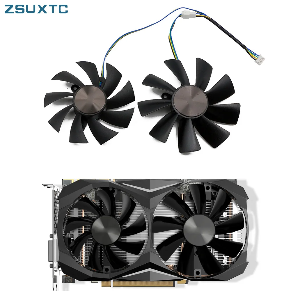 جديد 87 مللي متر 100 مللي متر ga92s2 h gaa8s2 u GTX 1080TI مروحة وحدة معالجة الرسومات الصغيرة ، ل ZOTAC GeForce GTX 1080Ti MINI 1070Ti Mini 1060 بطاقة الفيديو مروحة التبريد