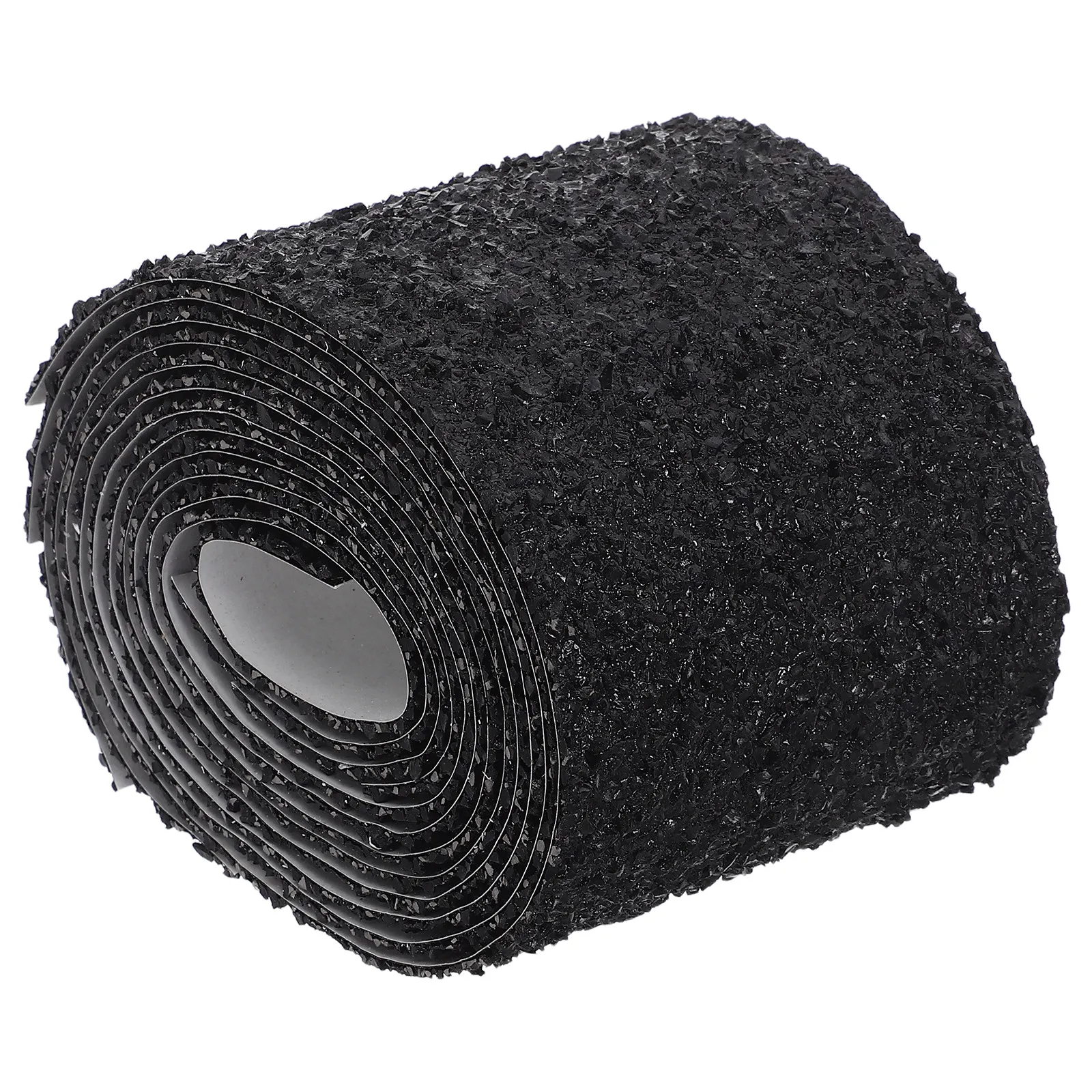 4Pcs Rubber Granule Non Slip Stair Strips Self Adhesive Heavy Duty Anti Skid Tape Indoor Outdoor Grip Traction Tape