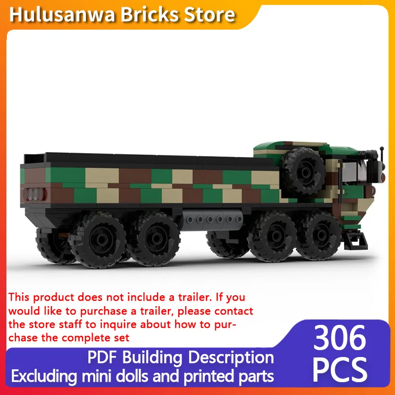 

M985A2 Модель военного грузовика MOC Строительные кирпичи Военное оборудование Модульная технология Подарки Праздничная сборка Детские игрушки Костюм