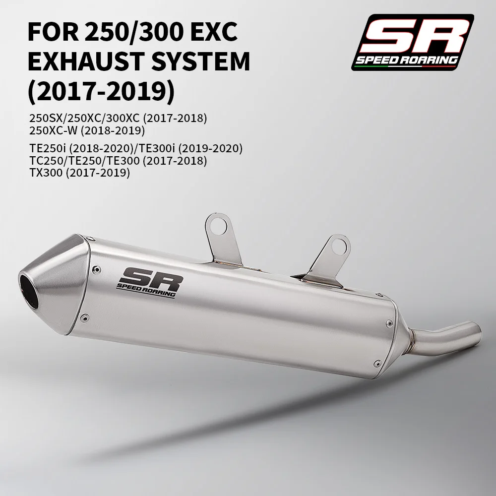 

Suitable for 250/300 EXC motorcycle full-section exhaust system high-performance exhaust system