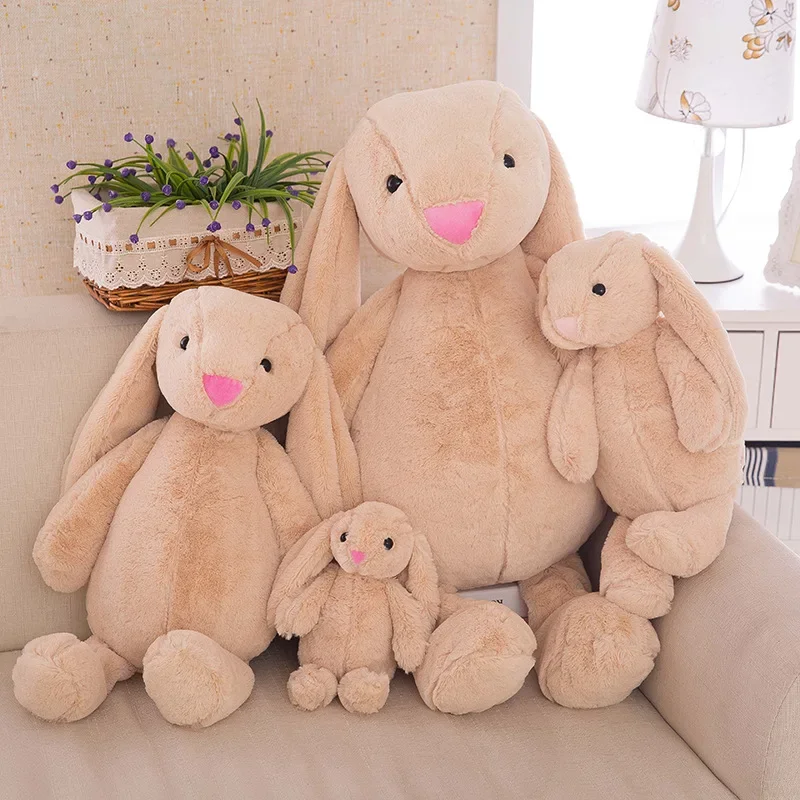 Cute Plush Toy Stuffed Toy Rabbit Doll Babies Sleeping Companion Cute Plush Long Ear Rabbit Doll Children's Gift