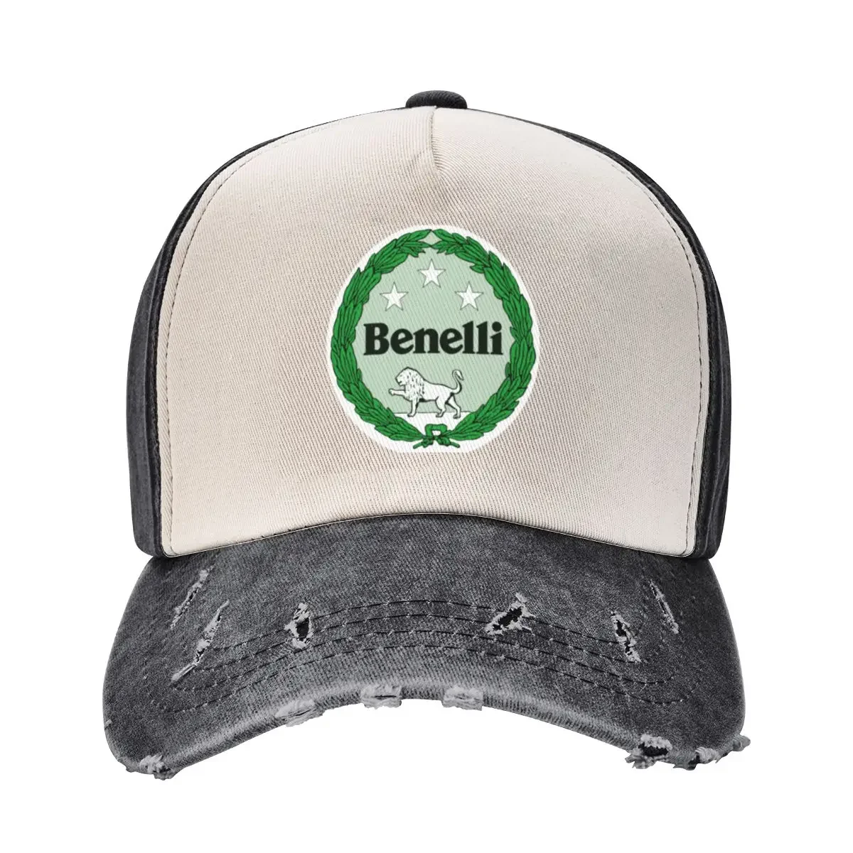 

Benelli Lion Logo Baseball Cap Wild Ball Hat Snap Back Hat Funny hats Golf Caps Women Men's