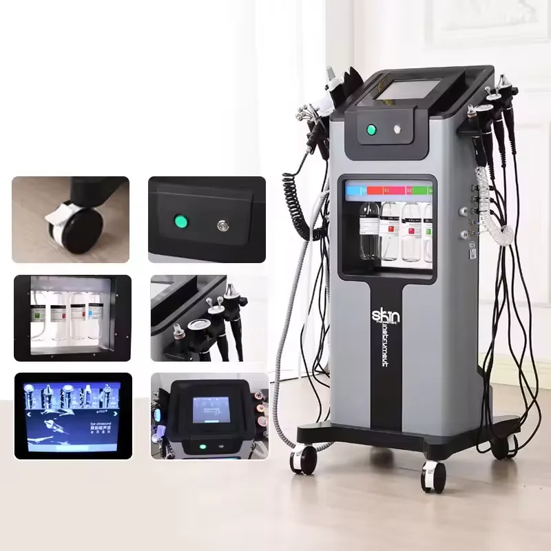 10 in 1 Hydro Dermabrasion Machine Face Lifting Facial Deep Cleaning Aqua Peeling Skin Rejuvenation Skin Care SPA Device view 4