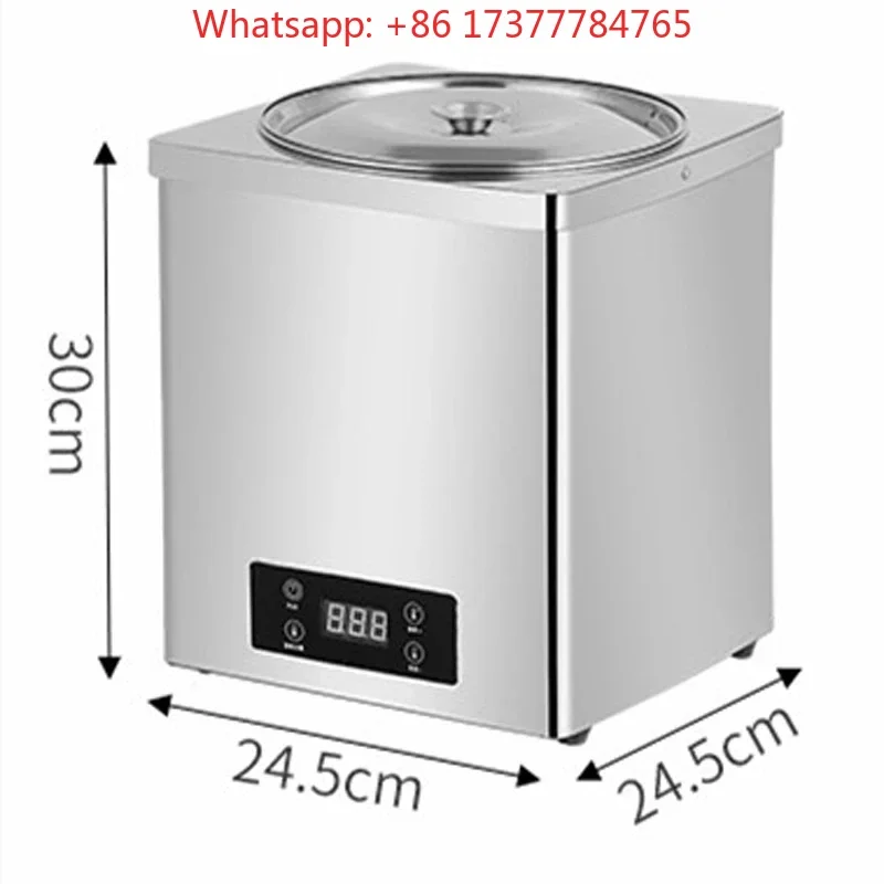 3L Insulation Pearl Pot Commercial Sago Balls Taro Mud 220v Electronic Warm Soup Pot 300W-600W Brown Sugar Pearl