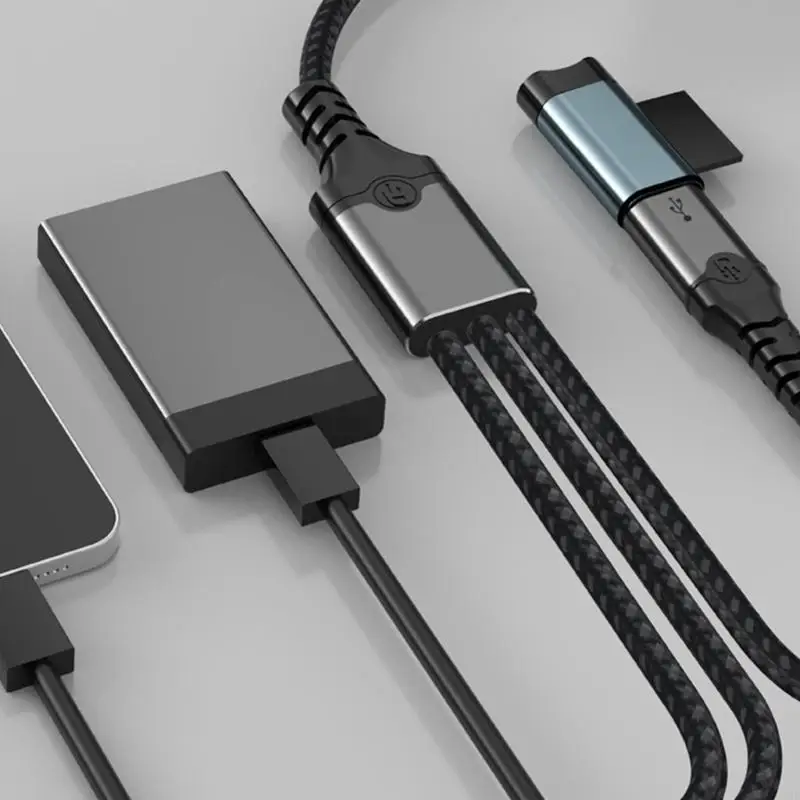 462E Compacttly Type C USB Extension Cable Fast Charging And Data Sync Efficient Cord