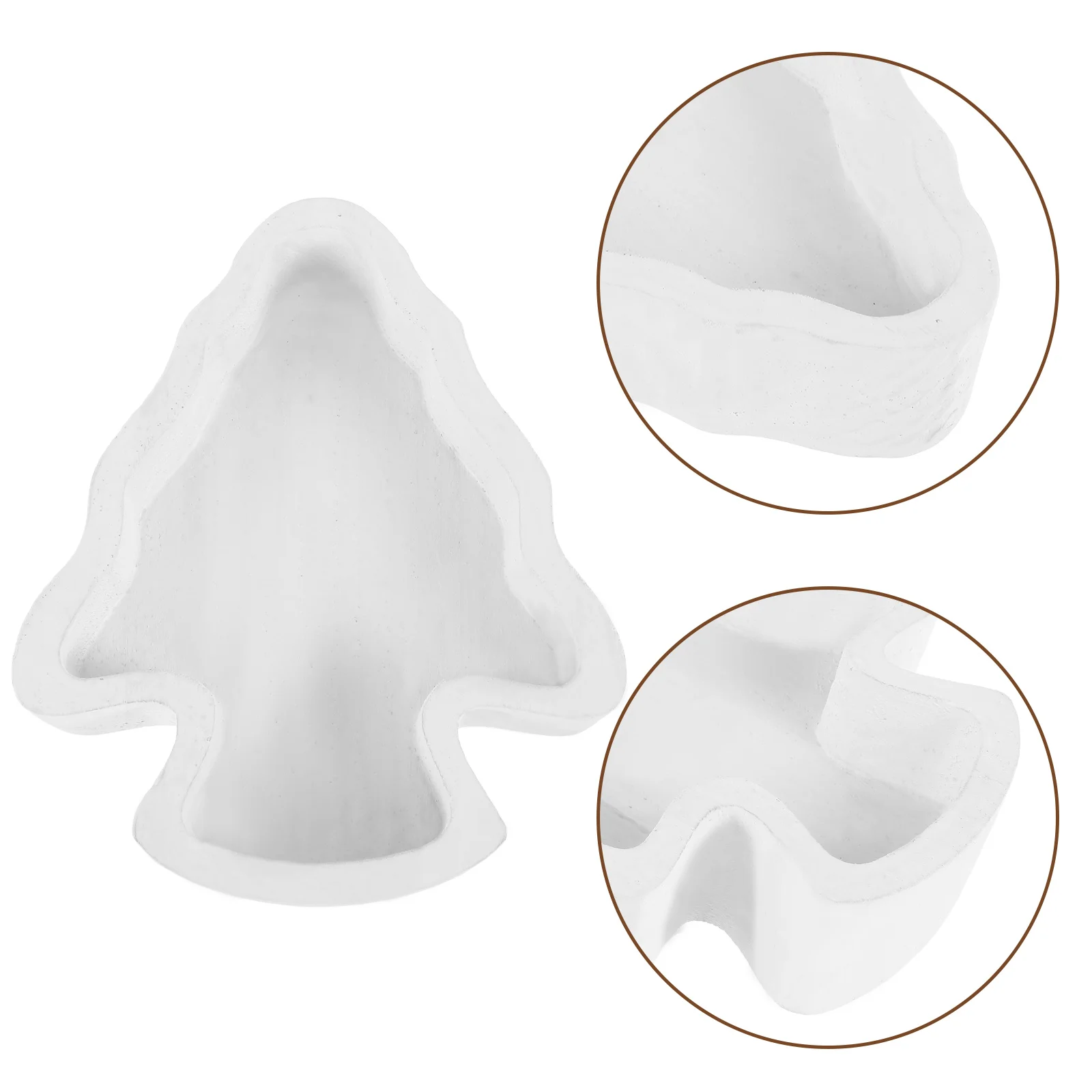 

Christmas Tree Shape Wood Serving Tray Snack Plate Fruit Bowl Multipurpose Dessert Platter Party Table Decoration Food Display