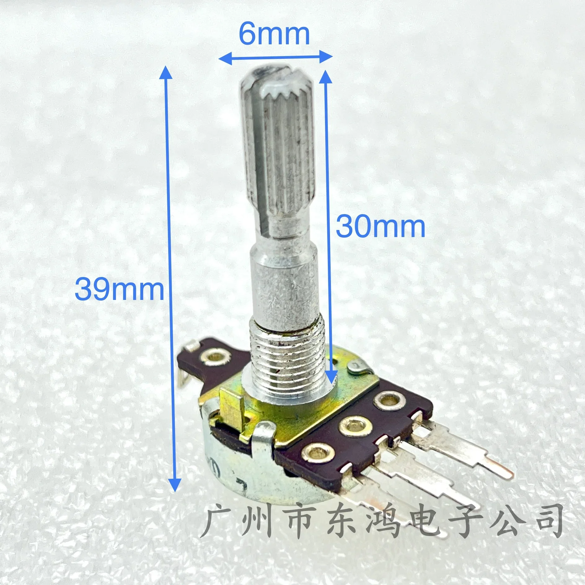 1 PCS JAPEN 16 single track100K with midpoint positioning shaft length of 30mm and tap