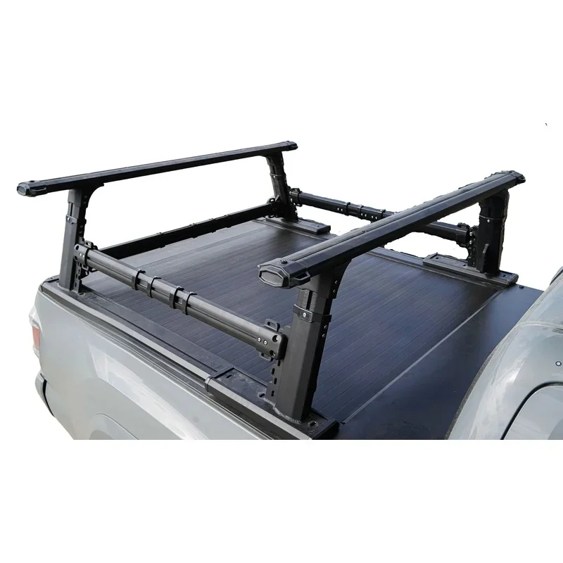 Professional Truck Bed Rack With Side Beams Universal Pickup Roll Bar Exterior Modification Parts Offroad Accessories