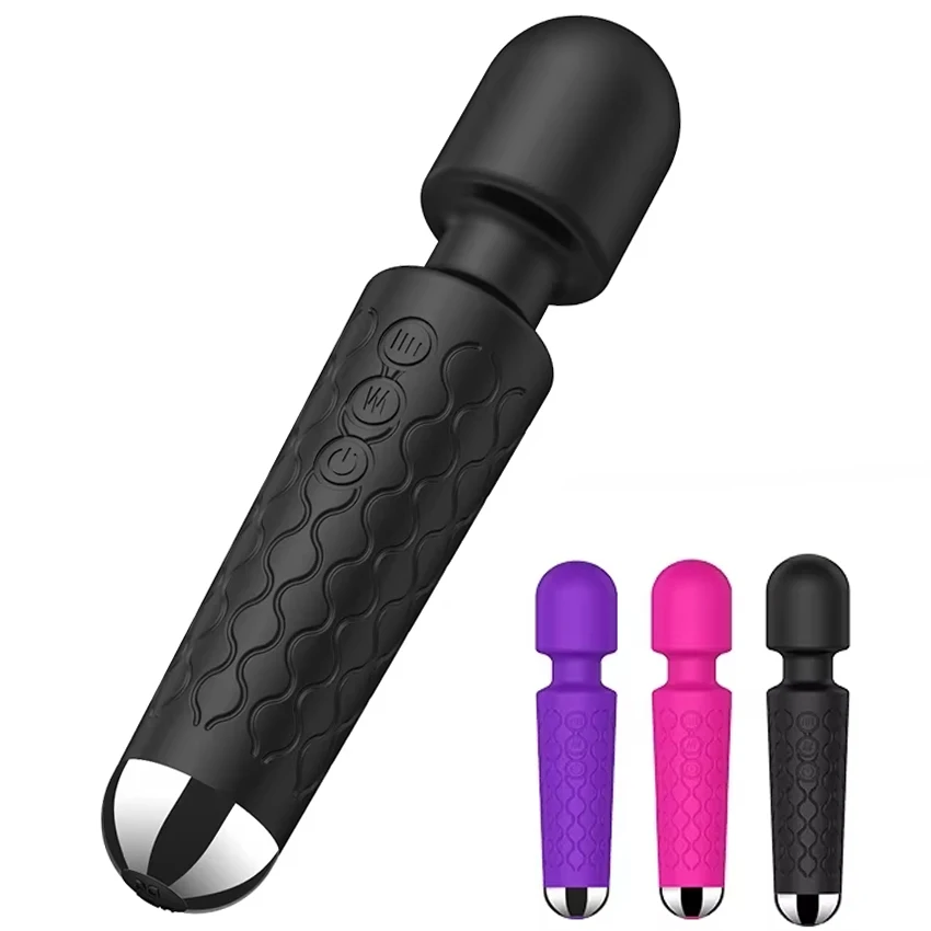 20 Modes Powerful Vibration Mini Vibrator Sex Toys AV Magic Stick Massager Clitoris G-Spot Vibrators For Women Erotic Adults 18+