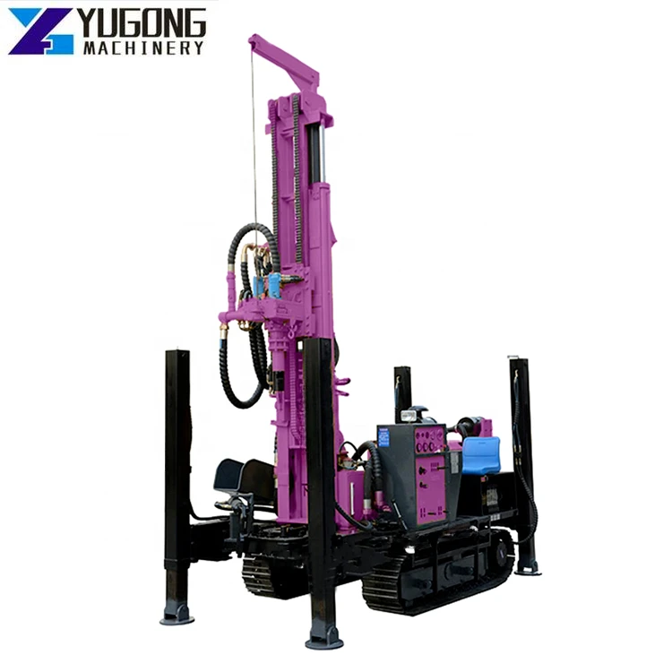 YG 100-300M Deep Crawler Water Well Drilling Rig YG260 Portable Hydraulic Water Well Drilling Rig Machine