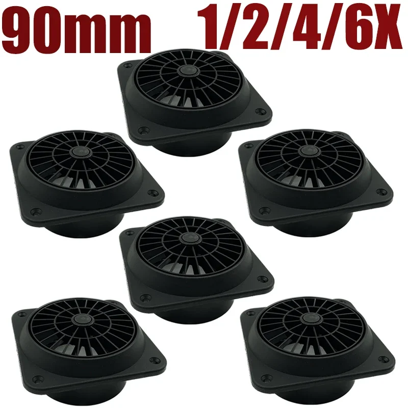 1/2/4/6X 90 مللي متر/3.5 "دافئ سخان الديزل مكيف أنابيب الهواء تنفيس المخرج الأسود ل Webasto سيارة شاحنة تخييم فان