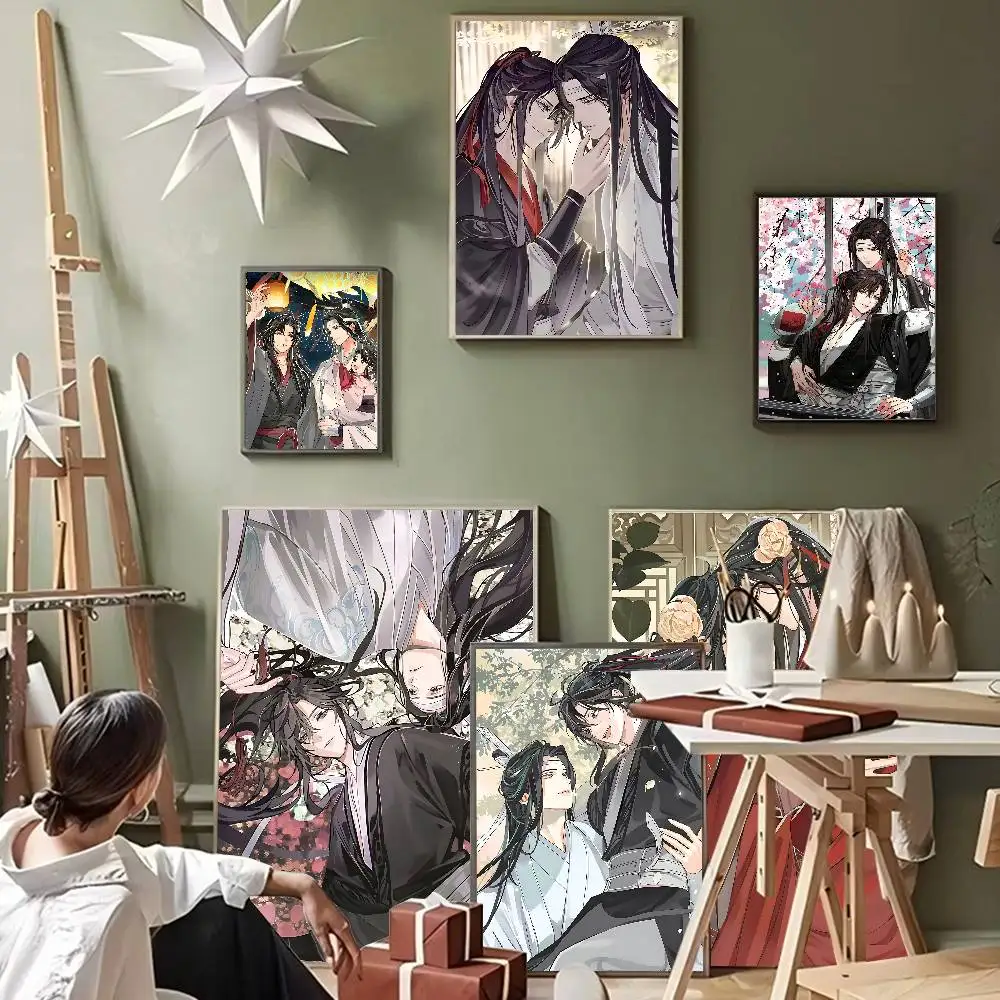 Anime Mo Dao Zu Shi Good Quality Prints And Posters Waterproof Paper Sticker Coffee House Bar Posters Wall Stickers