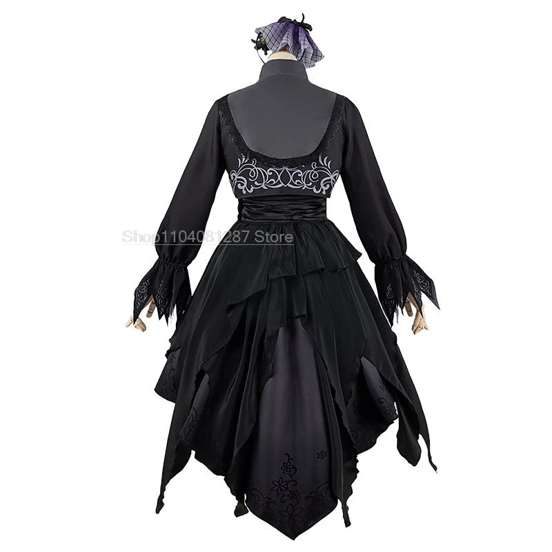 Game Asahina Mafuyu Cosplay Project Sekai Cosplay Kostuums Asahina Mafuyu Lolita Suits Jurk Pruik Halloween Party voor Vrouwen Meisjes