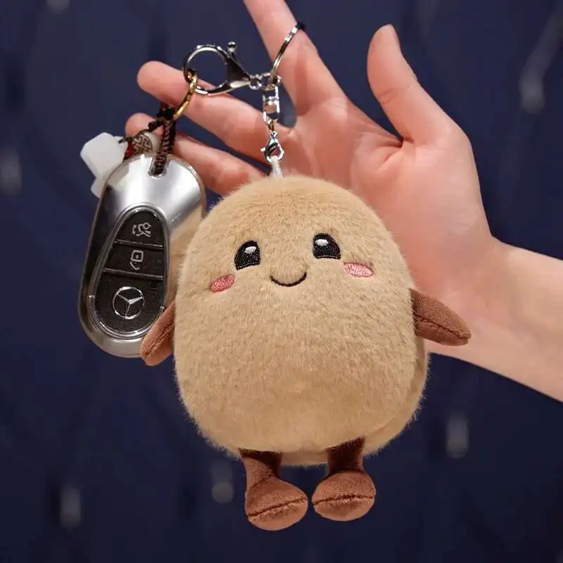 Macio recheado batata boneca de pelúcia planta pingente de pelúcia planta criativa spud lance travesseiro fazenda brinquedos presente aniversário do miúdo casa sofá decoração
