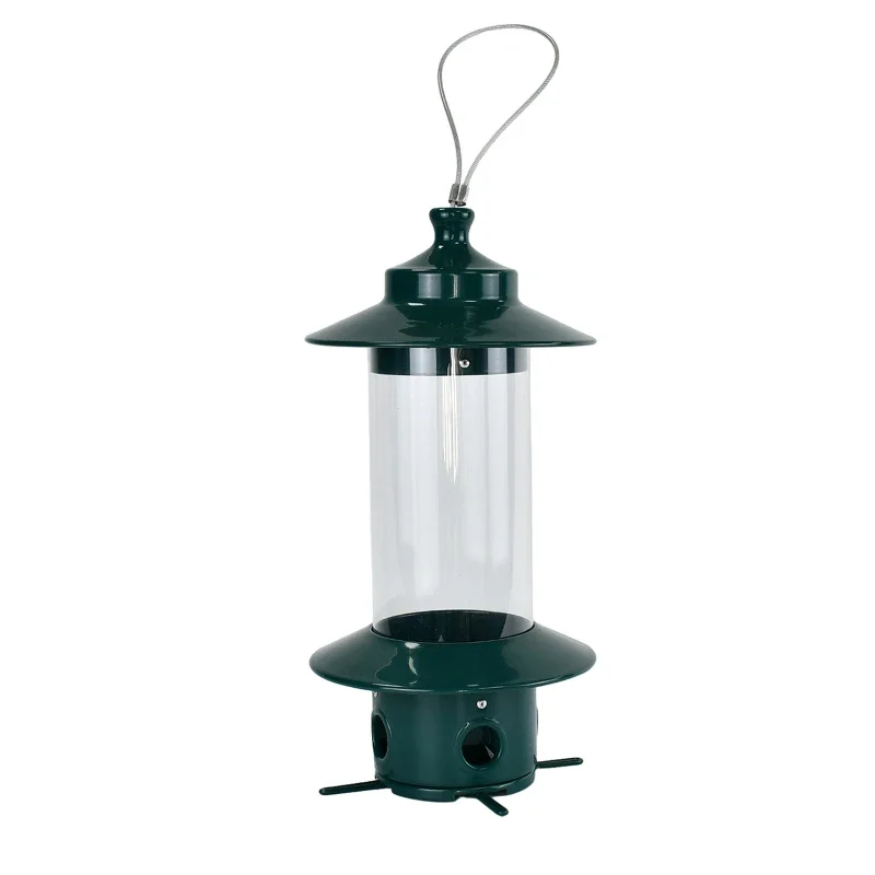 

Anti-squirrel bird feeder, outdoor bird feeder, hanging plastic transparent, hummingbird wild bird