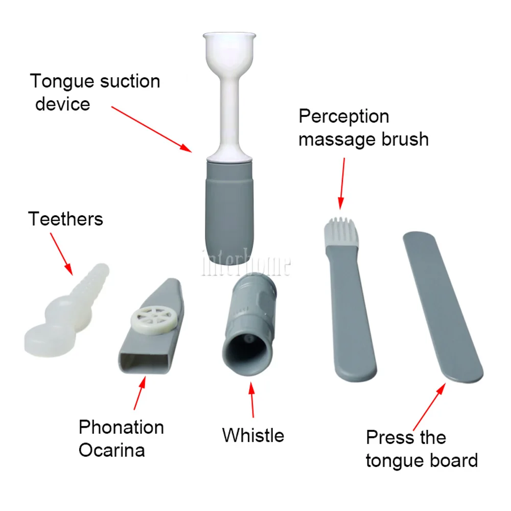 Oral Muscle Perceiving Trainer Rehabilitation Speech Therapy Tongue Function Care Perceiving Training Massager Care  tools