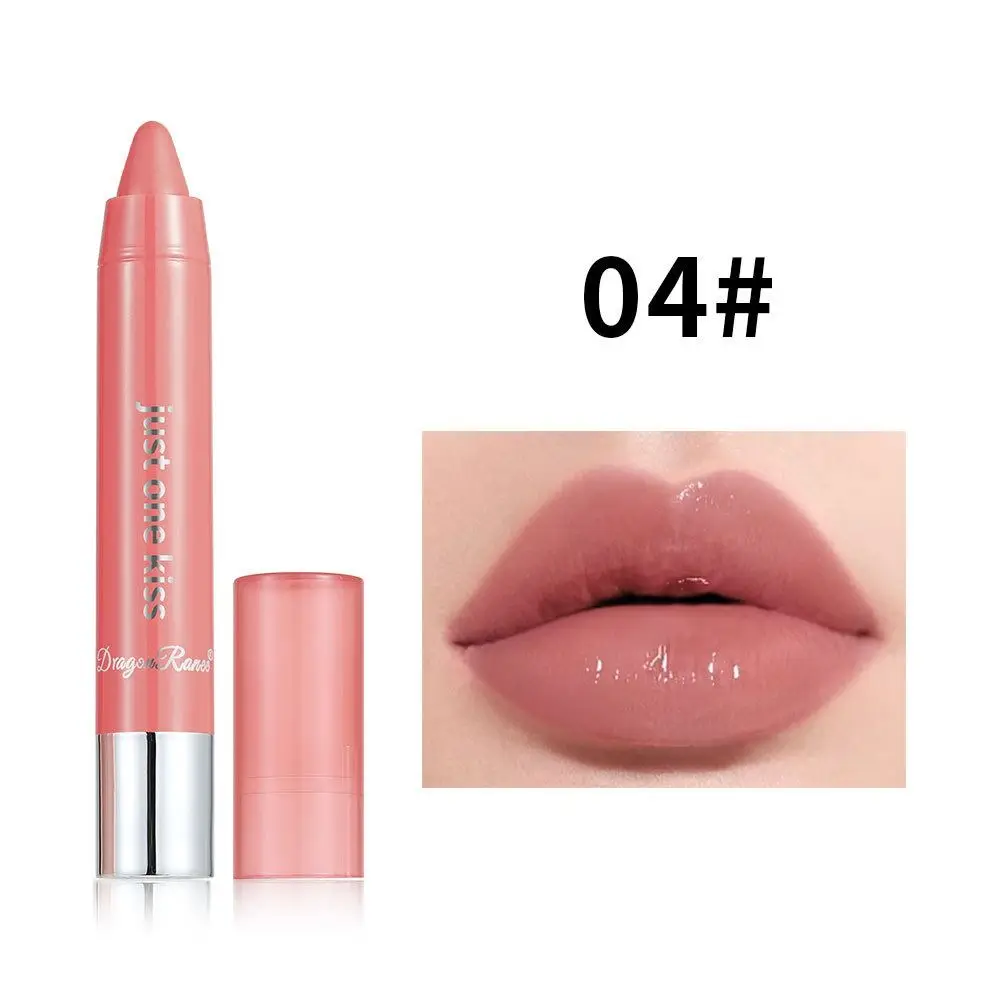 Gladde Hydraterende Lippenstift Krijt Geen Fade Non-Stick Lipstick Langdurige Waterdichte Lip Liner Vrouw